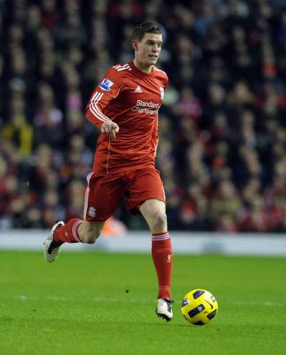 Liverpool FC 2010/11 Adidas with Daniel Agger 5 Nameset Football Jersey