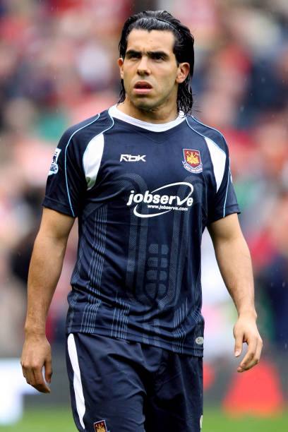 West Ham United 2006/07 Reebok with Carlos Tevez 32 Nameset Football Jersey - Cult Fave Football Shirts