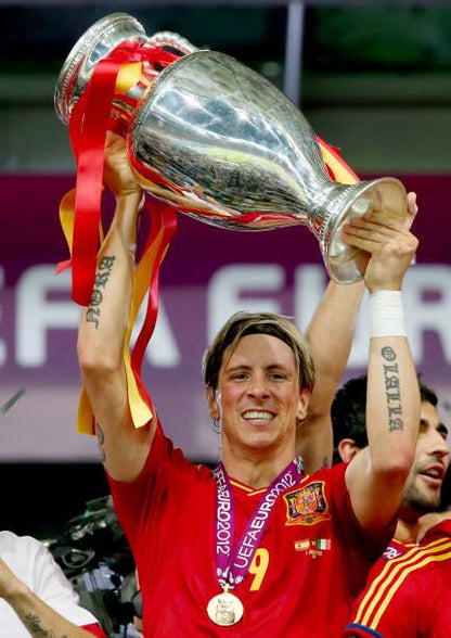 Spain NT 2012 Adidas with Fernando Torres 9 Nameset Football Jersey - Cult Fave Football Shirts