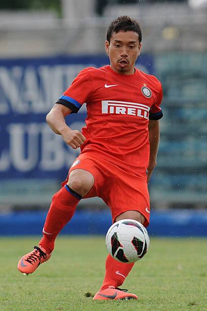 Inter Milan 2012/13 Nike with Yuto Nagatomo 55 Nameset Football Jersey - Cult Fave Football Shirts