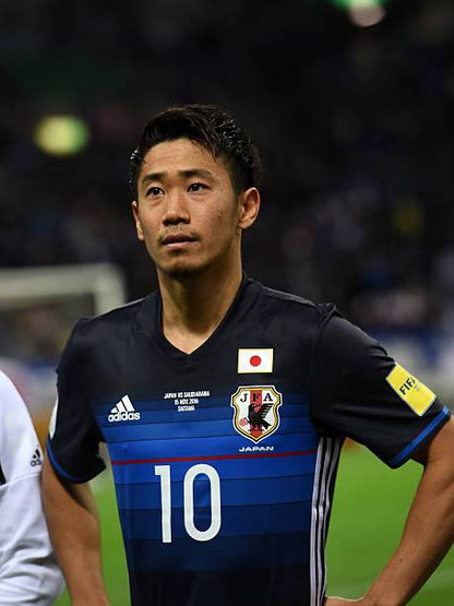 Japan NT 2016/18 Adidas with Shinji Kagawa 10 Nameset Football Jersey - Cult Fave Football Shirts