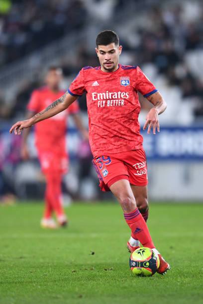 Olympique Lyon 2021/22 Adidas with Bruno Guimaraes 39 Nameset Football Jersey - Cult Fave Football Shirts
