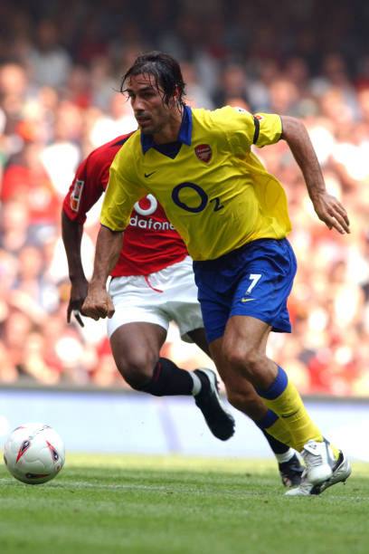 Arsenal FC 2003/04 Nike with Robert Pires 7 Nameset Football Jersey - Cult Fave Football Shirts
