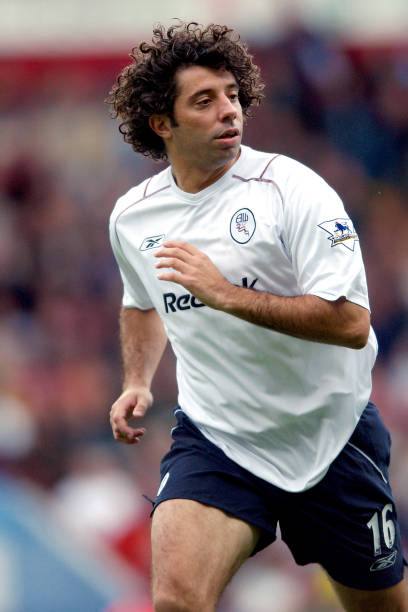 Bolton Wanderers 2002-04 Reebok with Ivan Campo 16 Nameset Football Jersey - Cult Fave Football Shirts