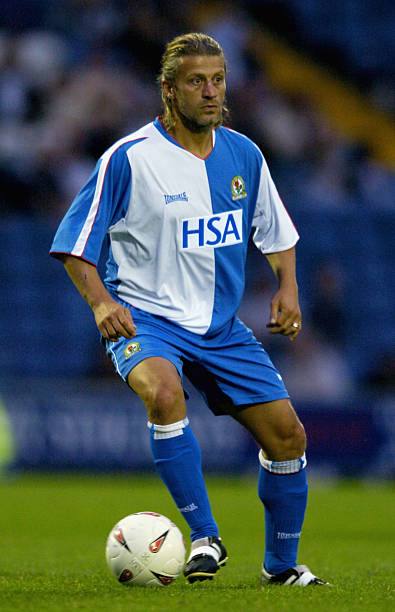 Blackburn Rovers 2004/05 Lonsdale with Tugay Kerimoglu 8 Nameset Football Jersey