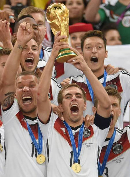 Germany NT 2014/16 Adidas Home Philip Lahm 16 Nameset Football Jersey - Cult Fave Football Shirts
