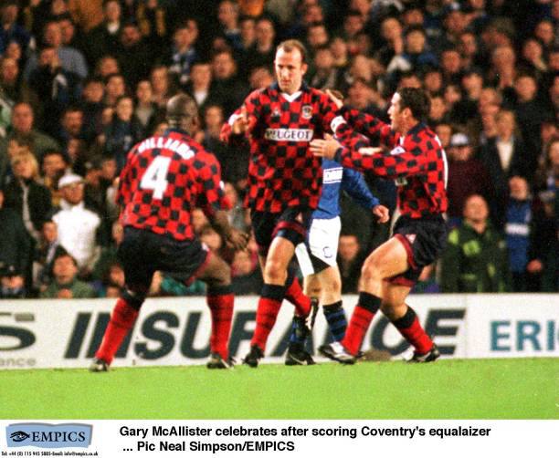 Coventry City 1996/97 Le Coq Sportif Away Gary McAllister 10 Nameset Football Jersey - Cult Fave Football Shirts