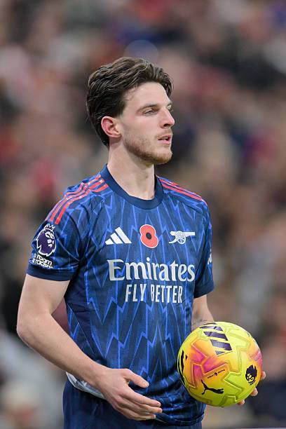 Arsenal FC 2025/26 Adidas with Declan Rice 41 Nameset Football Jersey - Cult Fave Football Shirts