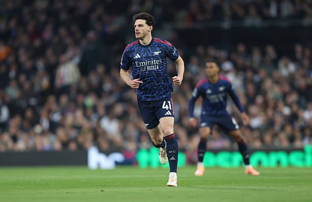 Arsenal FC 2025/26 Adidas with Declan Rice 41 Nameset Football Jersey - Cult Fave Football Shirts