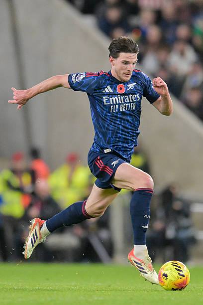 Arsenal FC 2025/26 Adidas with Declan Rice 41 Nameset Football Jersey - Cult Fave Football Shirts