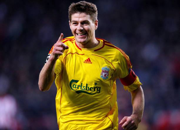 Liverpool FC 2006/07 Adidas with Steven Gerrard 8 Nameset Football Jersey - Cult Fave Football Shirts