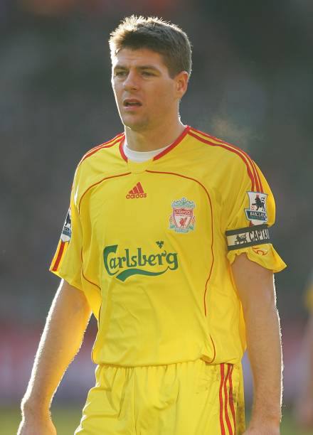 Liverpool FC 2006/07 Adidas with Steven Gerrard 8 Nameset Football Jersey - Cult Fave Football Shirts