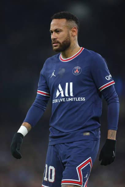 Paris Saint Germain 2021/22 Jordan with Neymar Jr 10 Nameset Football Jersey