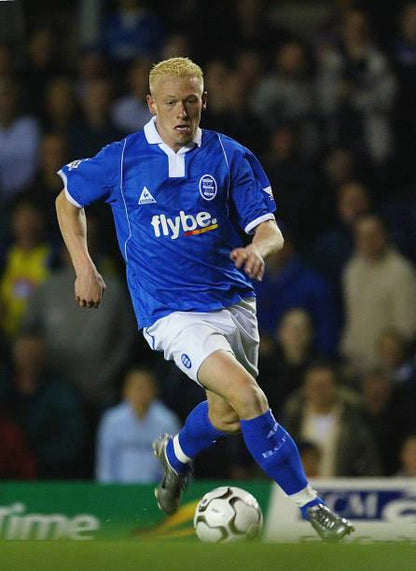 Birmingham City 2003/04 Le Coq Sportif with Mikael Forsell 9 Nameset Football Jersey - Cult Fave Football Shirts