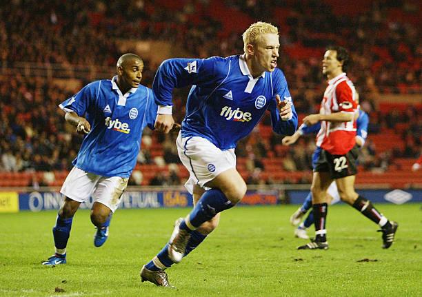 Birmingham City 2003/04 Le Coq Sportif with Mikael Forsell 9 Nameset Football Jersey - Cult Fave Football Shirts