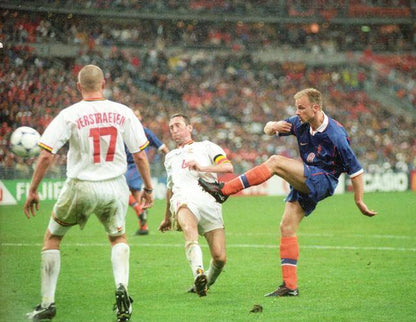 Netherlands NT 1998 Nike with Dennis Bergkamp 8 Nameset Football Jersey