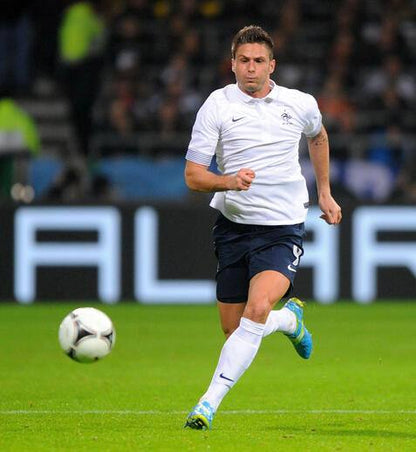 France NT 2011/12 Nike with Olivier Giroud 9 Nameset Football Jersey
