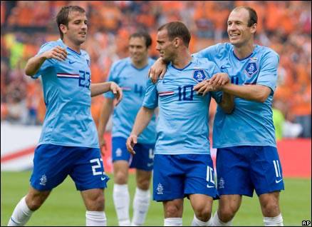 Netherlands NT 2008 Nike Football Jersey