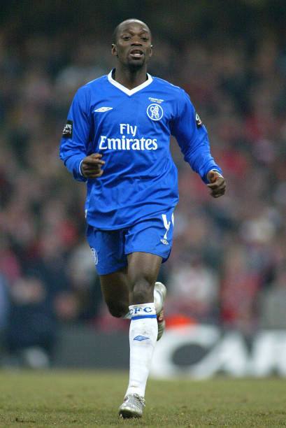 Chelsea 2004/05 Umbro with Claude Makélélé 4 Nameset Football Jersey
