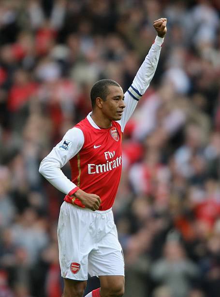Arsenal 2006/07 Nike with Gilberto Silva 19 Nameset Football Jersey
