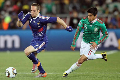 France NT 2010/11 Adidas with Franck Ribéry 7 Nameset Football Jersey