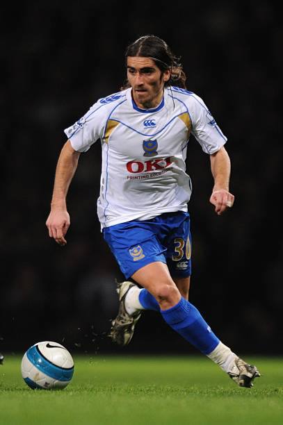 Portsmouth FC 2007/08 Canterbury with Pedro Mendes 30 Nameset Football Jersey