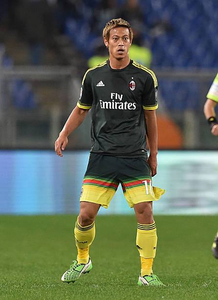 AC Milan 2014/15 Adidas with Keisuke Honda 10 Nameset Football Jersey