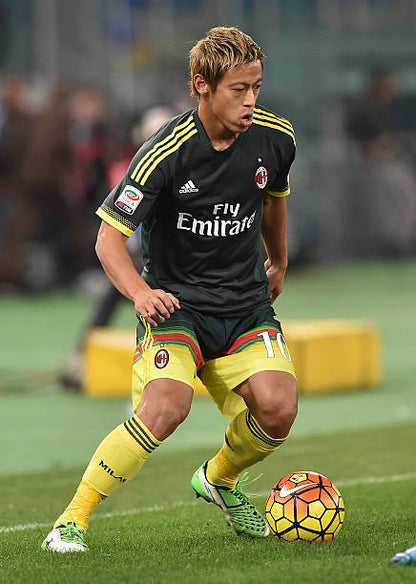 AC Milan 2014/15 Adidas with Keisuke Honda 10 Nameset Football Jersey