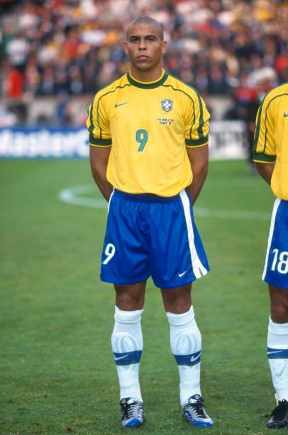 Brazil NT 1998/2000 Nike with Ronaldo 9 Nameset Football Jersey
