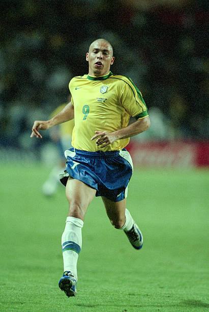 Brazil NT 1998/2000 Nike with Ronaldo 9 Nameset Football Jersey