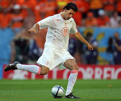 Netherlands NT 2004/2006 Nike with Ruud Van Nistelrooy 10 Nameset Football Jersey