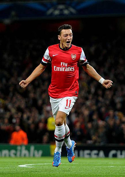 Arsenal FC 2013/14 Nike with Mesut Ozil 11 Nameset Football Jersey