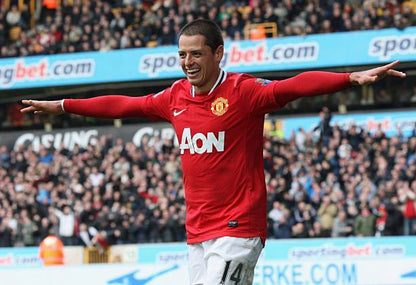 Manchester United 2011/12 Nike with Chicharito 14 Nameset Football Jersey - Cult Fave Football Shirts
