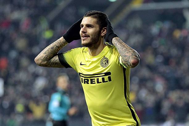 Inter Milan 2015/16 Nike with Mauro Icardi 9 Nameset Football Jersey - Cult Fave Football Shirts