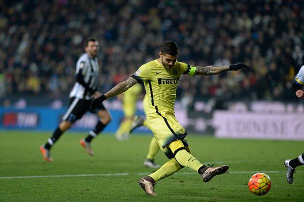 Inter Milan 2015/16 Nike with Mauro Icardi 9 Nameset Football Jersey - Cult Fave Football Shirts