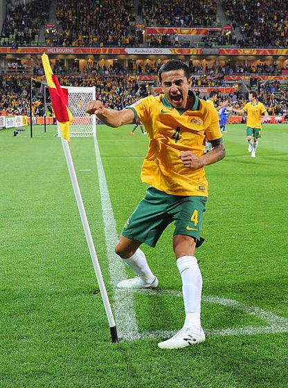Australia NT 2015 Nike with Tim Cahill 4 Nameset Football Jersey - Cult Fave Football Shirts