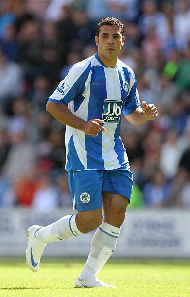Wigan Athletic FC 2008/09 Champion Home with Amr Zaki 13 Football Jersey