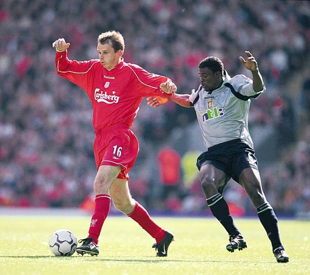 Liverpool FC 2000/02 Reebok Home with Dietmar Hamann 16 Football Jersey