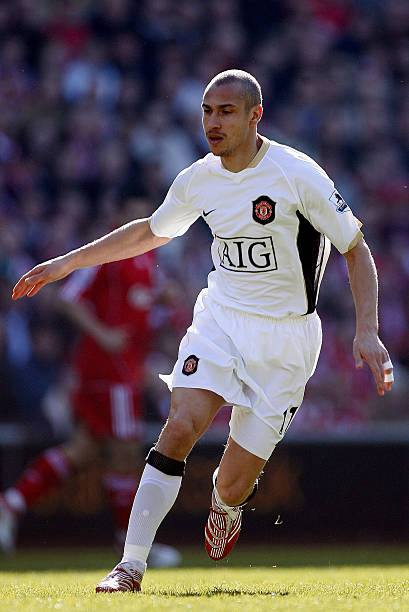 Manchester United 2006/07 Nike Away with Henrik Larsson 17 Football Jersey