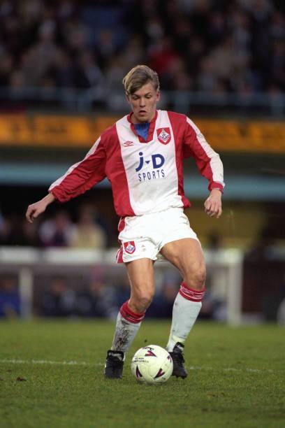 Oldham Athletic 1992/93 Umbro Away Football Jersey