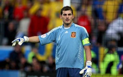 Spain NT 2008 Adidas Goalkeeper with Iker Casillas 1 Football Jersey