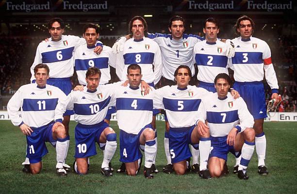 Italy NT 1999/2000 Kappa Away Football Jersey