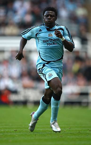 Newcastle United 2007/08 Adidas Away with Obafemi Martins 9 Football Jersey