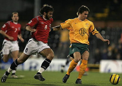 Australia NT 2004/05 Nike Home with Harry Kewell 10 Football Jersey