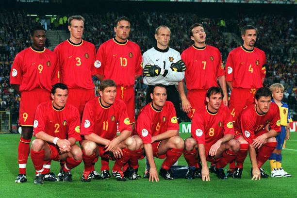 Belgium NT 2000/01 Nike Home Football Jersey