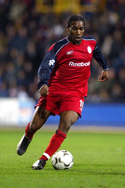 Bolton Wanderers 2003/04 Reebok with Jay-Jay Okocha 10 Nameset Football Jersey
