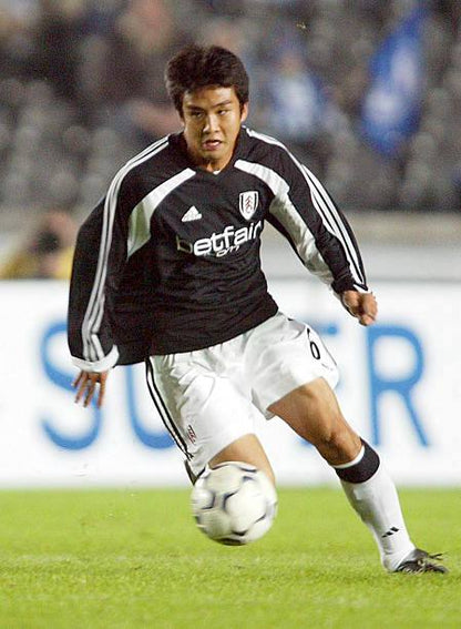 Fulham FC 2002/03 Adidas with Junichi Inamoto 6 Nameset Football Jersey