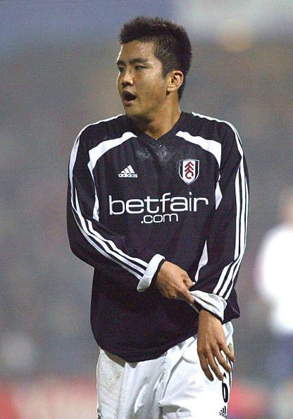 Fulham FC 2002/03 Adidas with Junichi Inamoto 6 Nameset Football Jersey