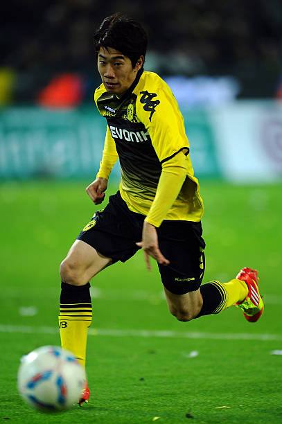 Borussia Dortmund 2011/12 Kappa with Shinji Kagawa 23 Nameset Football Jersey
