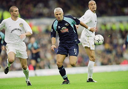 Derby County 2001/03 Errea with Fabrizio Ravanelli 11 Nameset Football Jersey